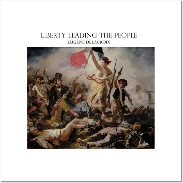 Liberty Leading the People Wall Art by Laevs